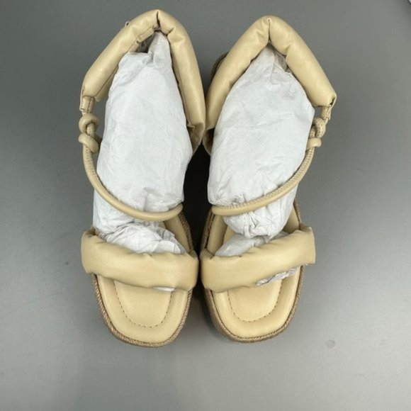 Equitare Kinga Espadrille Sandal in Cream - Picture 6 of 12